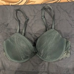 Calvin Klein underwire bra 36B green color